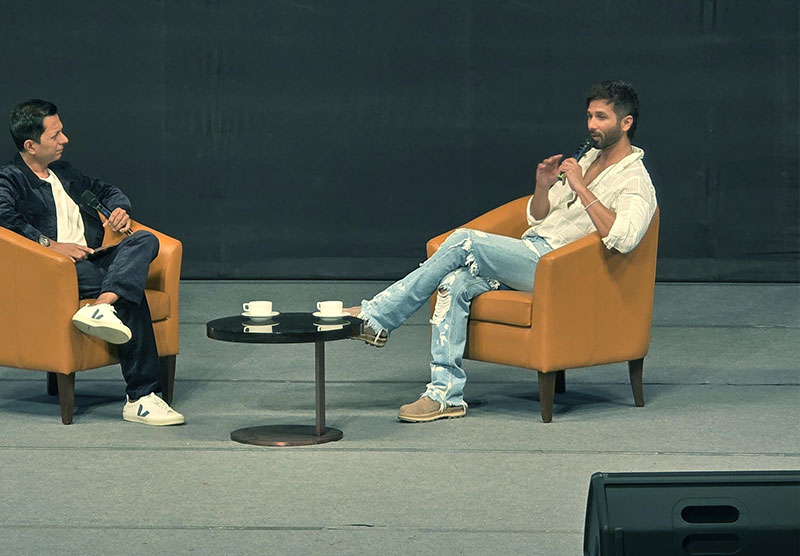 Shahid Kapoor At NMIMS University