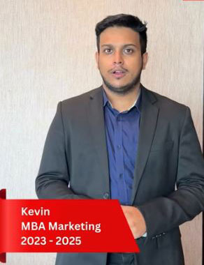 Kavin MBA Marketing student at NMIMS