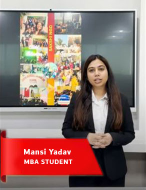 Mansi Yadav MBA Marketing student at NMIMS
